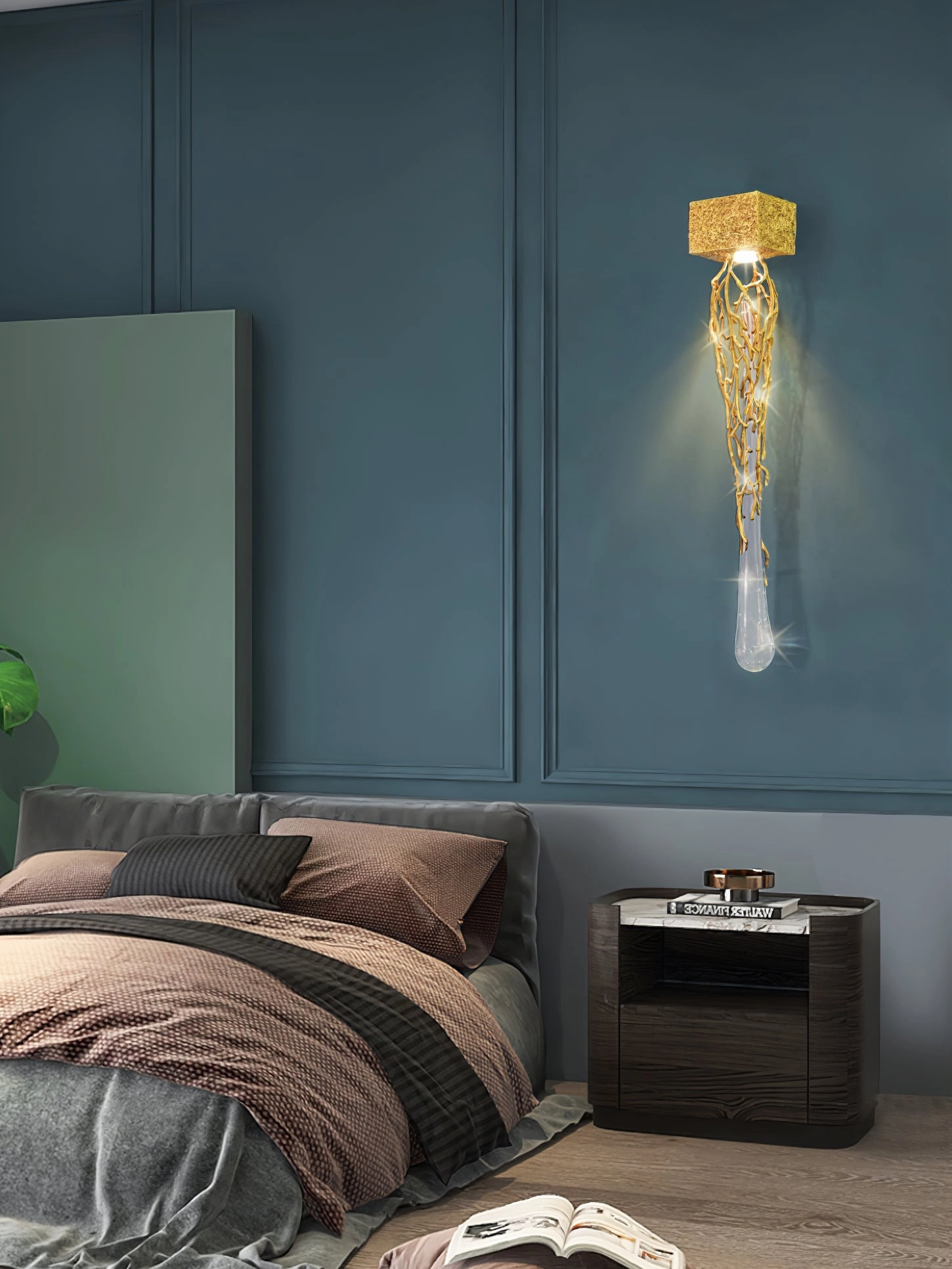 Liquid Drop Wall Lamp