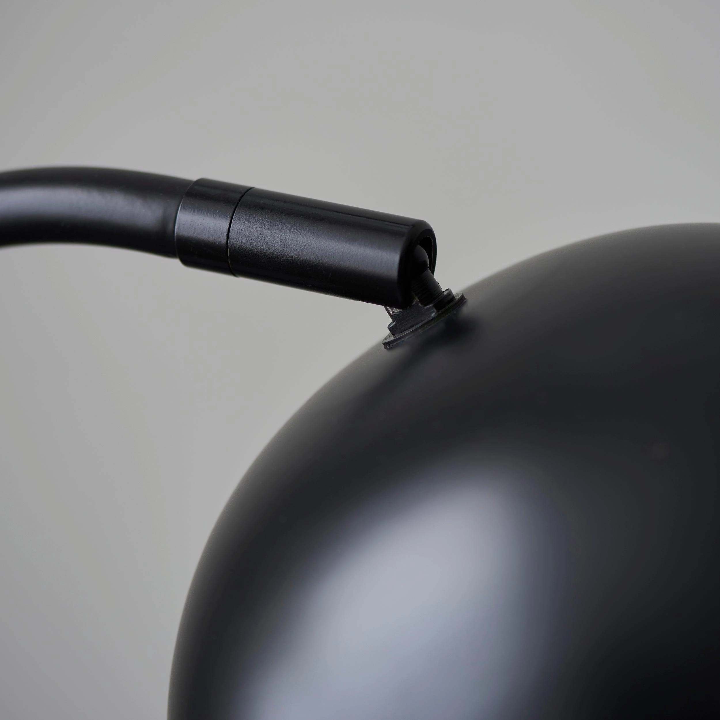 Living Lighting Trindle Black Domed Table Lamp