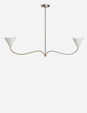 Loana Linear Chandelier modern floor lamp