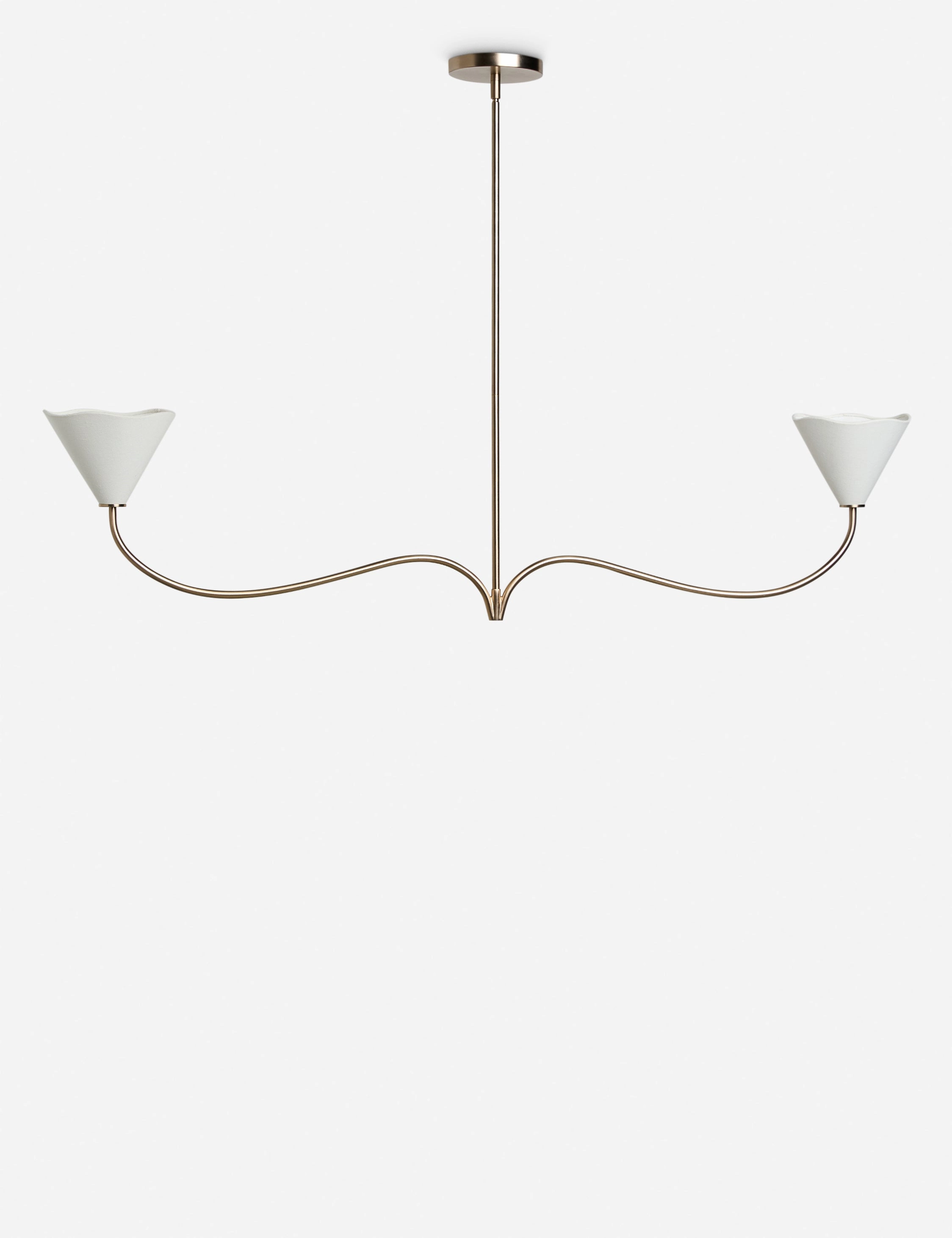 Loana Linear Chandelier modern floor lamp