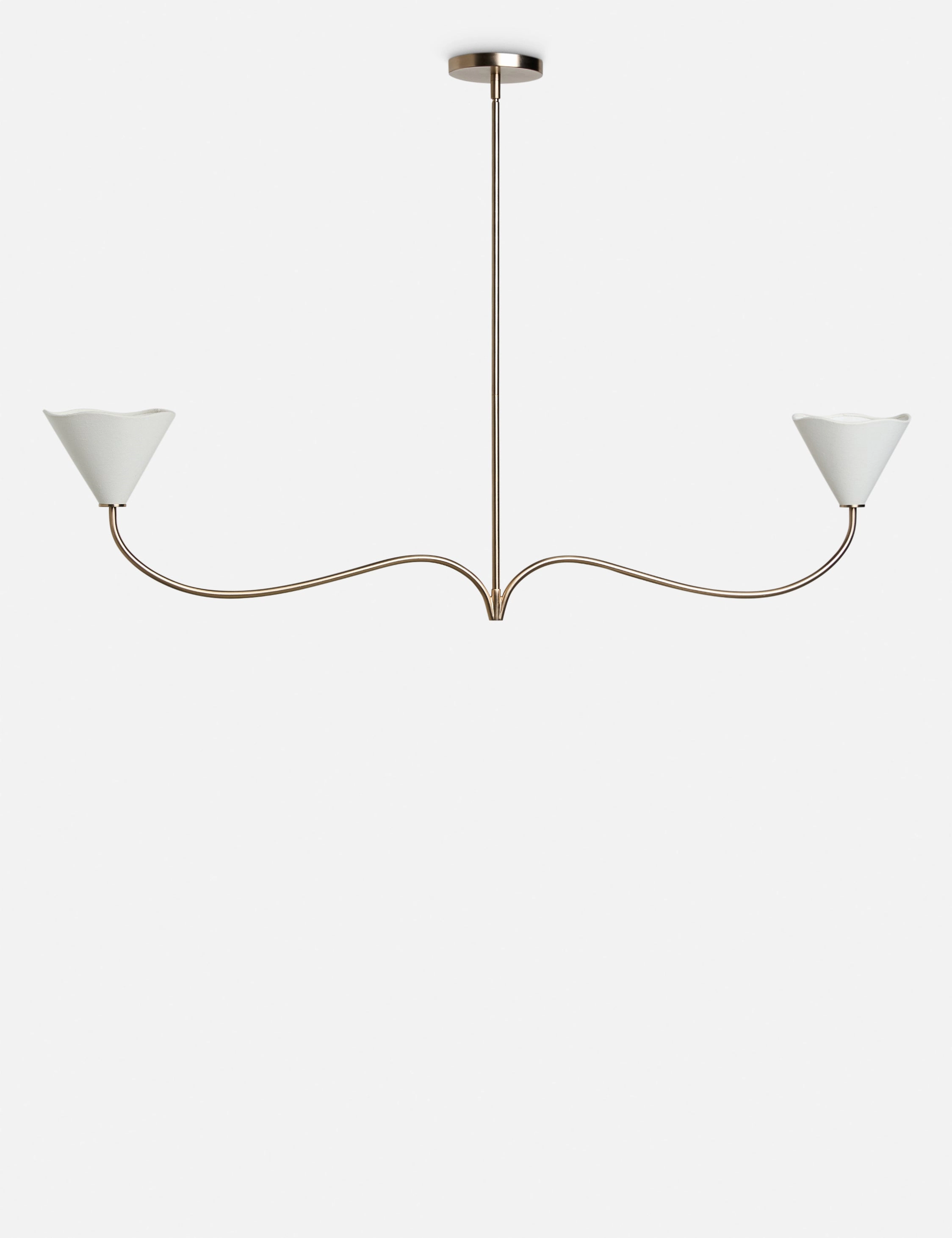 Loana Linear Chandelier patio lighting fixture