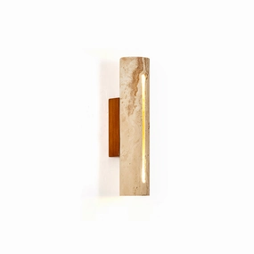 Lorelei Travertine Wall Light designer outdoor lamp