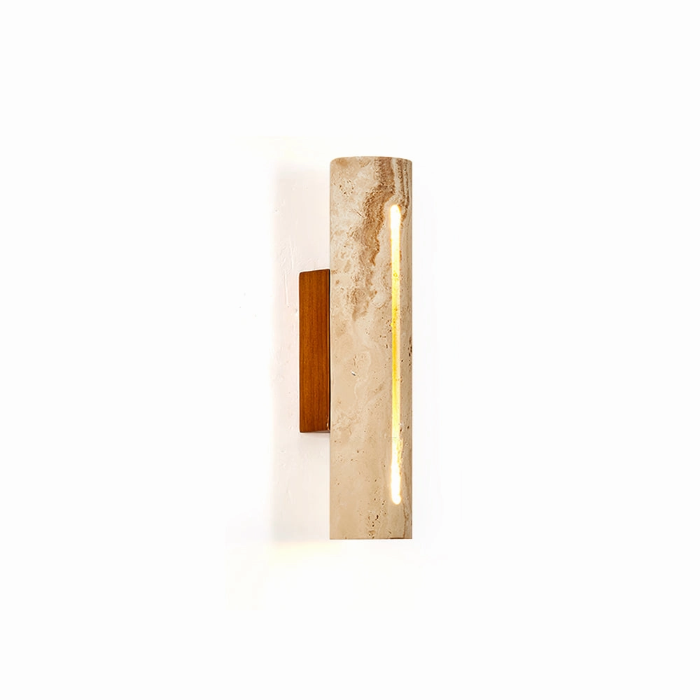 Lorelei Travertine Wall Light designer outdoor lamp