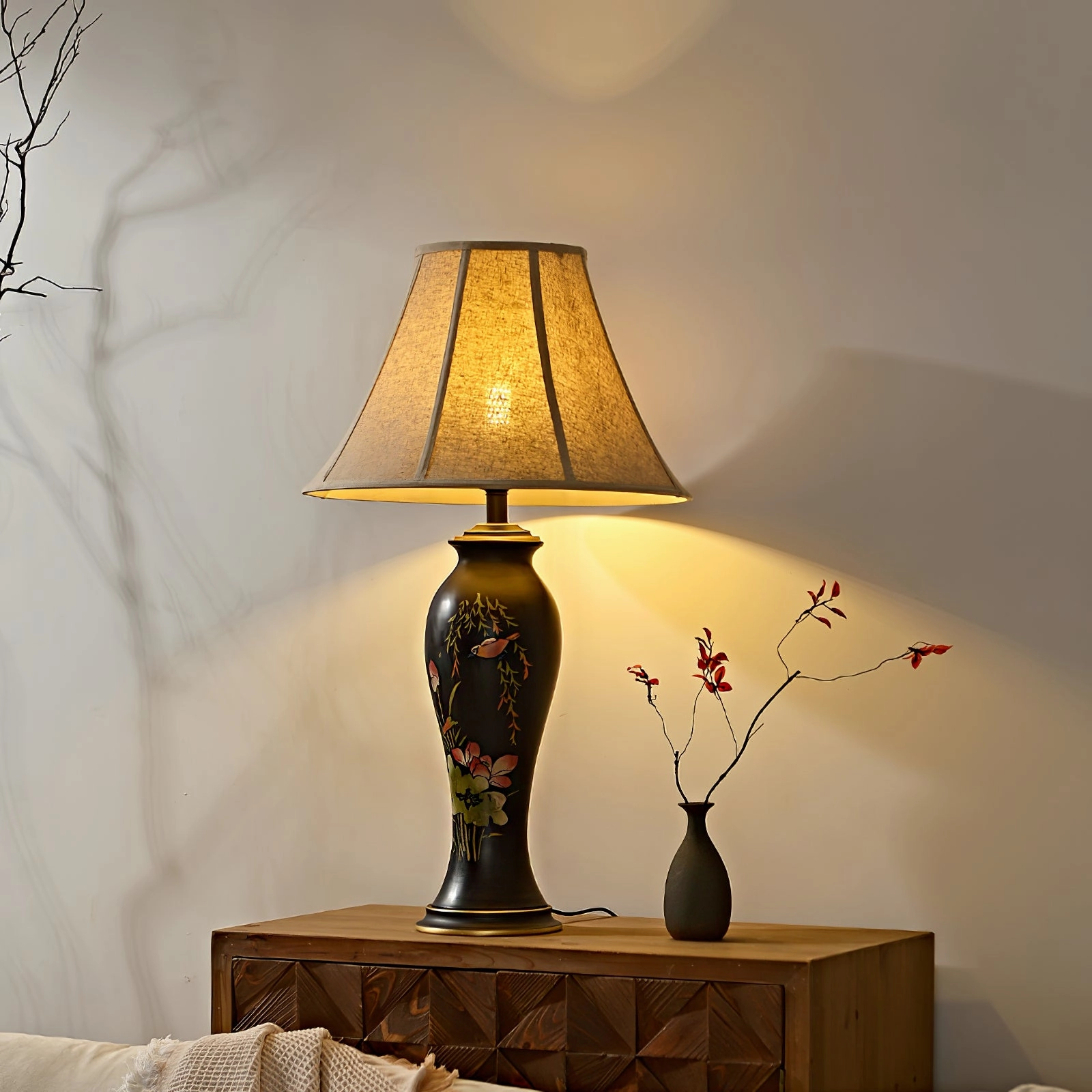 Lotus Ceramic Table Lamp
