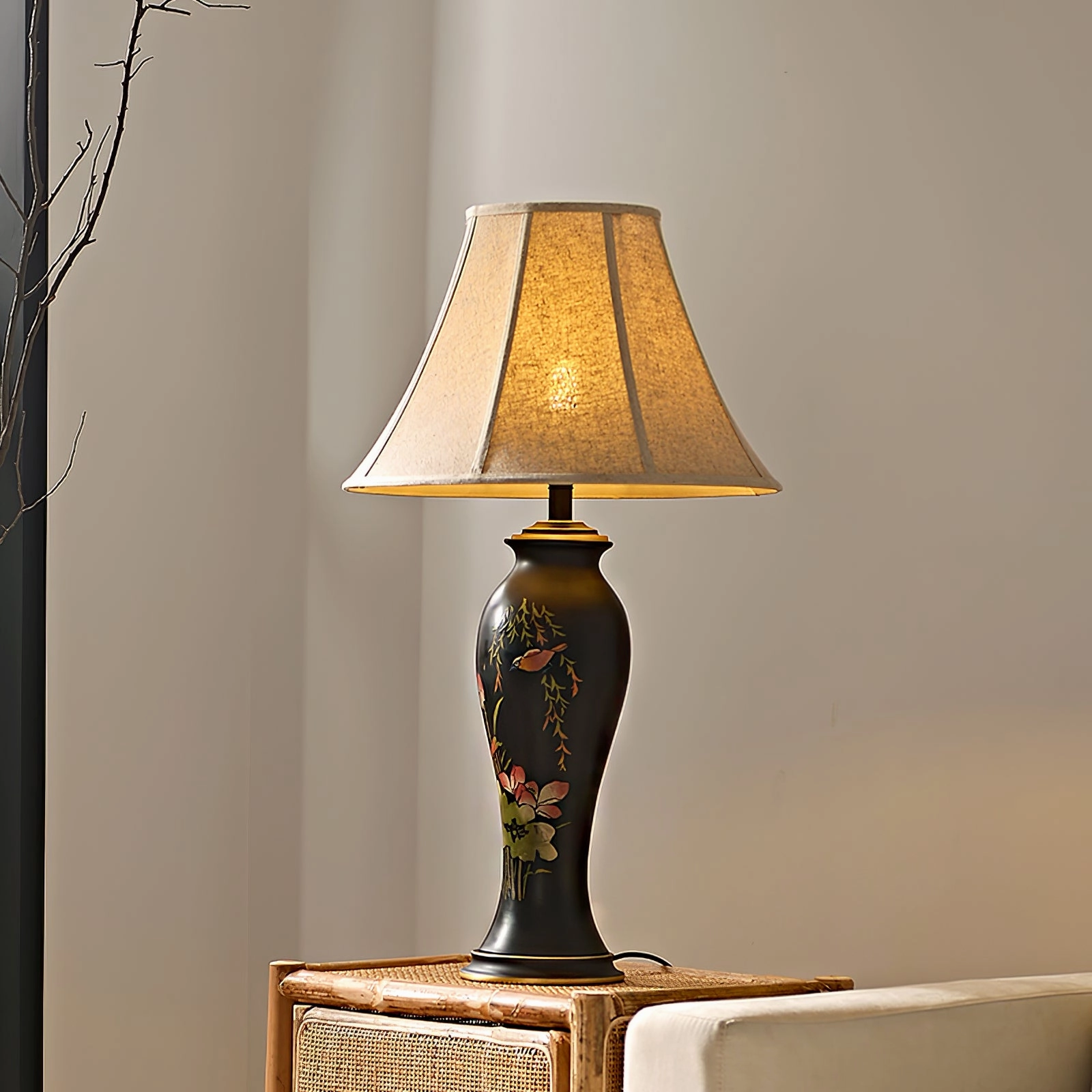 Lotus Ceramic Table Lamp