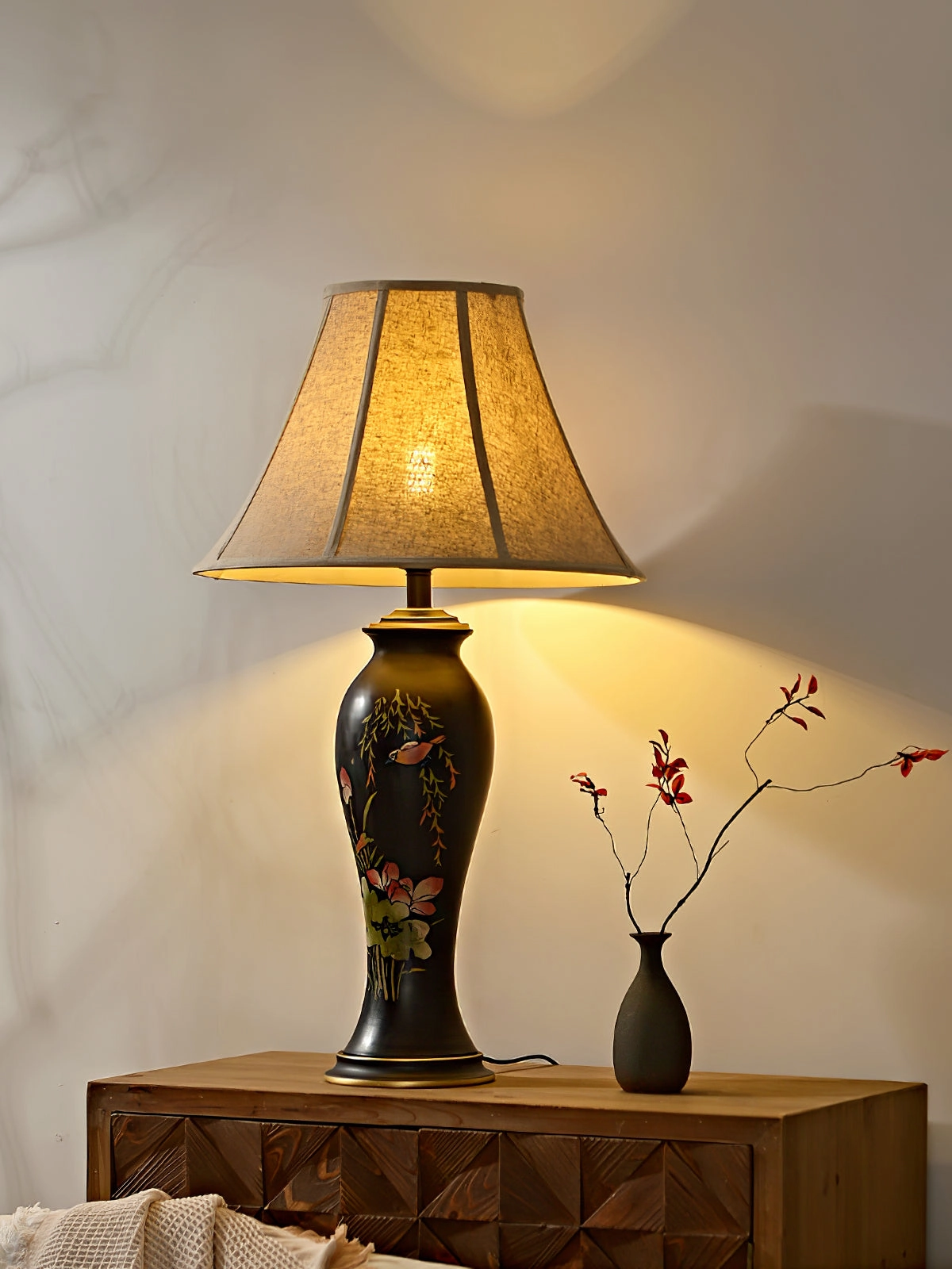 Lotus Ceramic Table Lamp