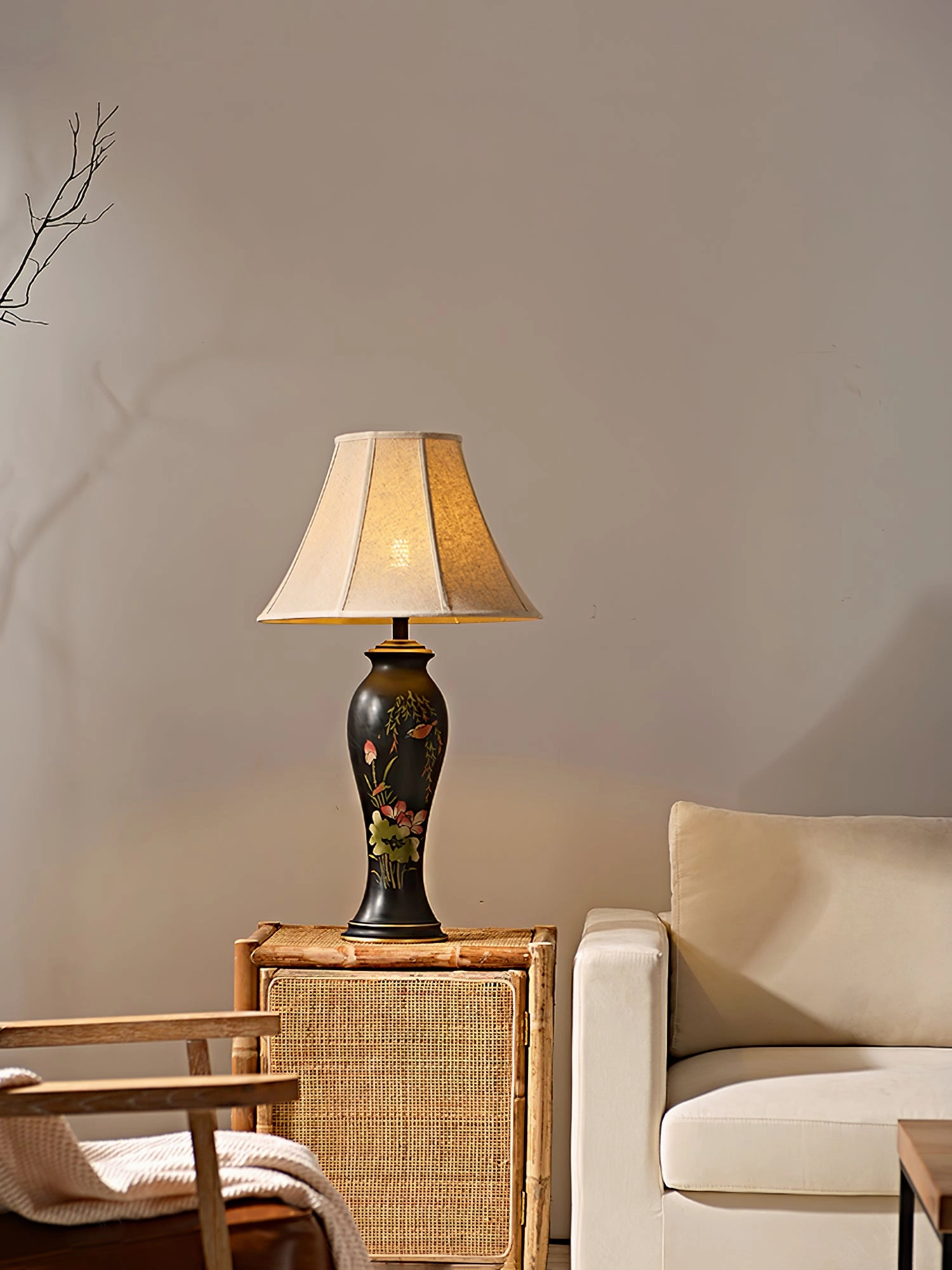 Lotus Ceramic Table Lamp