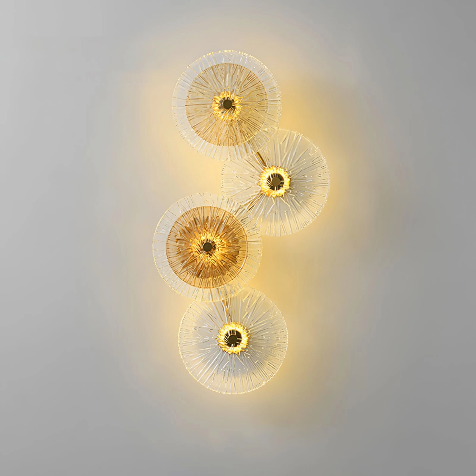 Lotus Leaves Wall Lamp