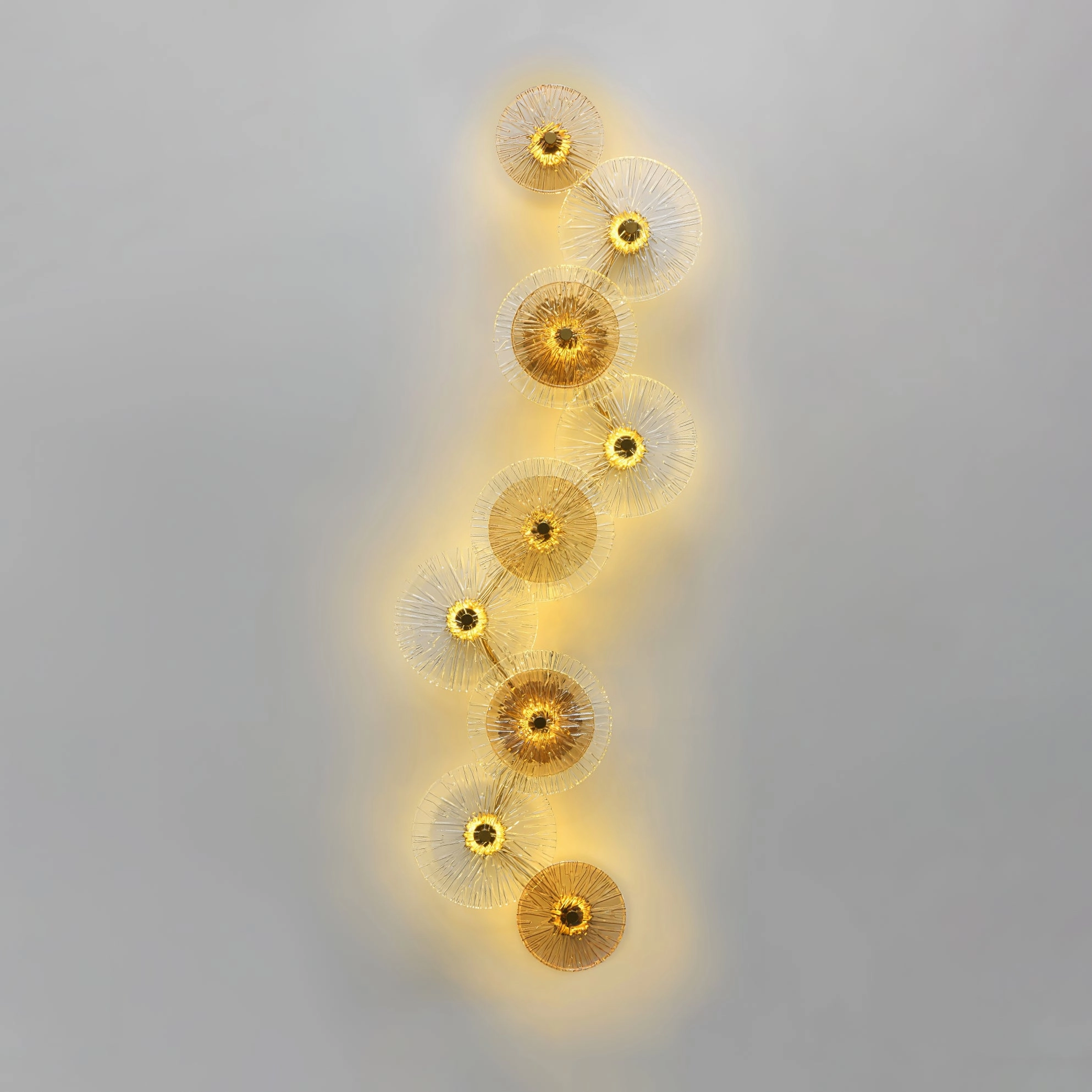 Lotus Leaves Wall Lamp