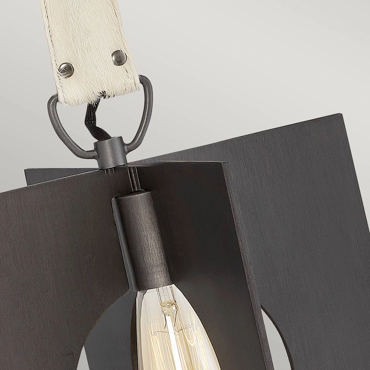 Ludlow 1 Light Brushed Graphite Modern Ceiling Pendant Light