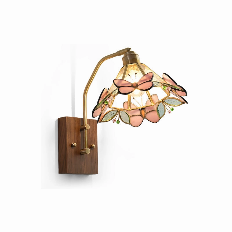 Lulla Butterfly Tiffany Wall Lamp