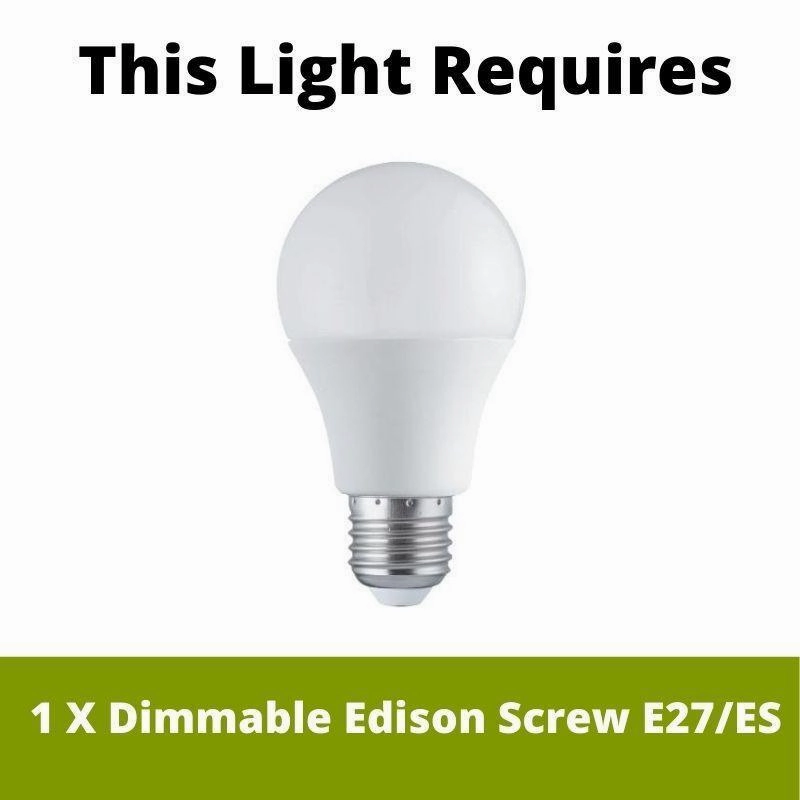 Lumina 1 Light Frosted Ribbed Glass Ceiling Pendant