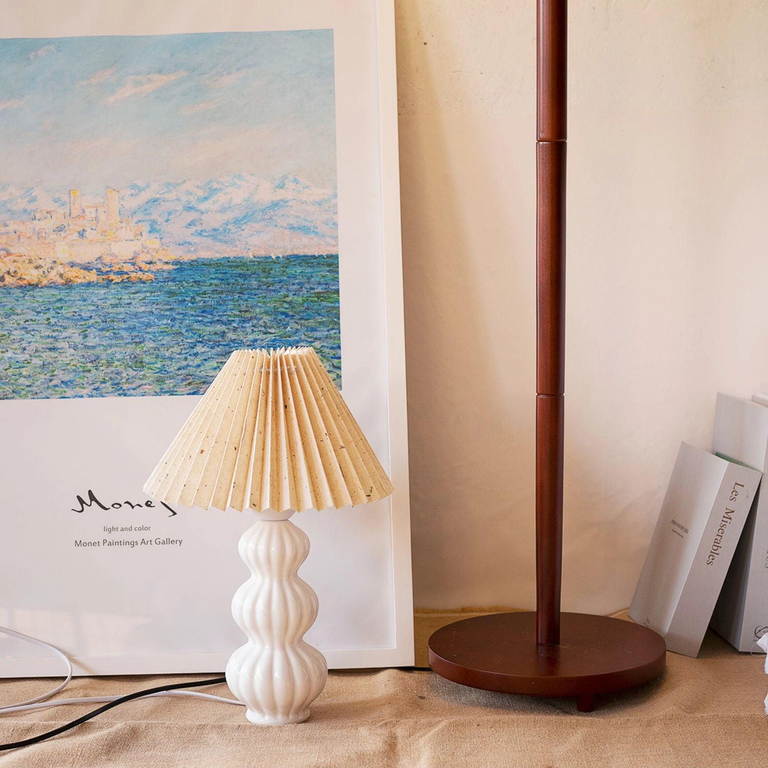 Luna Pleated Table Lamp