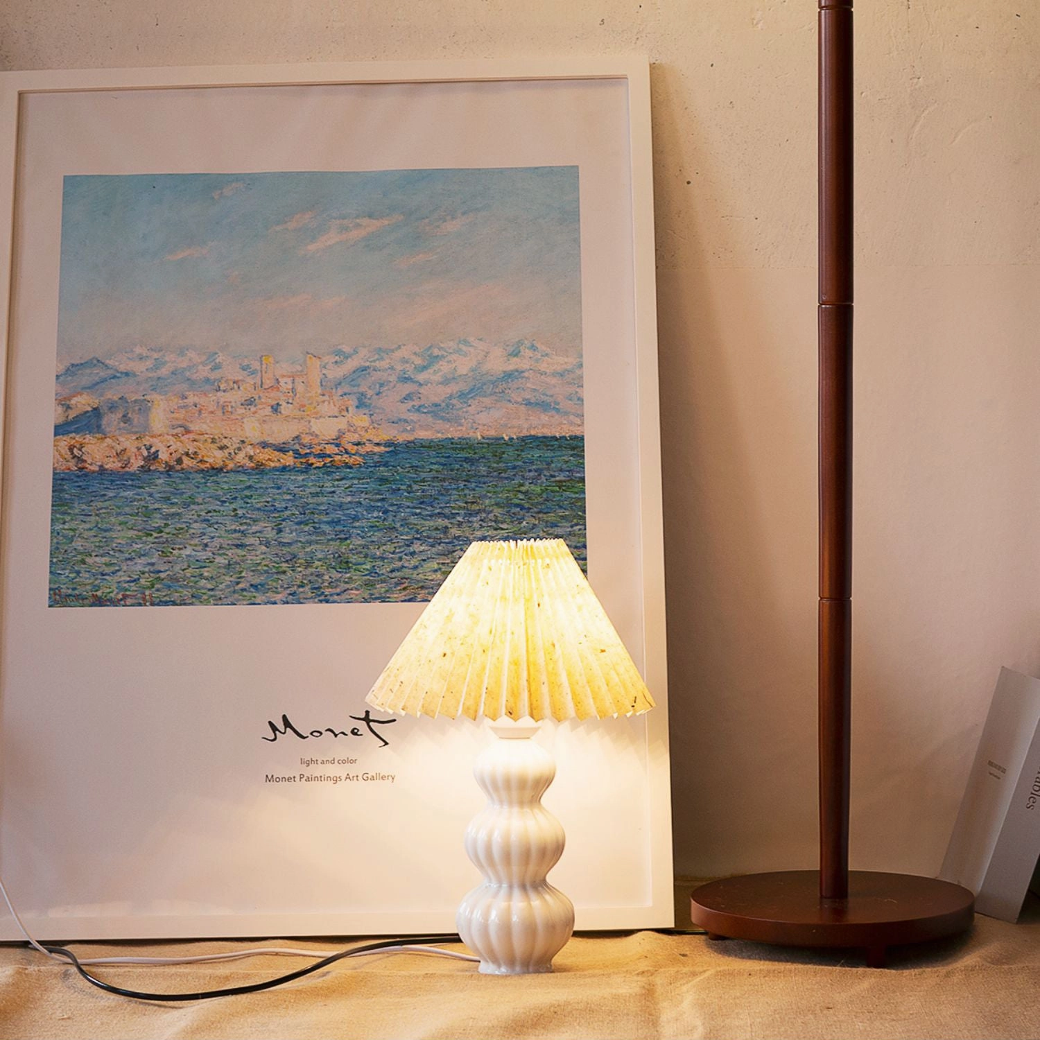 Luna Pleated Table Lamp