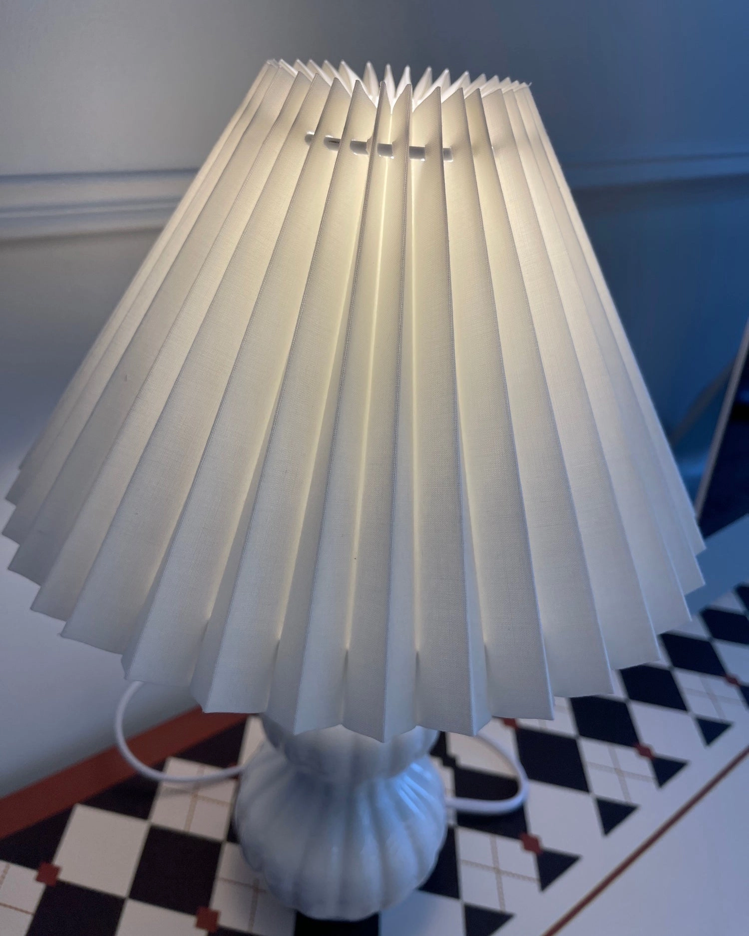 Luna Pleated Table Lamp