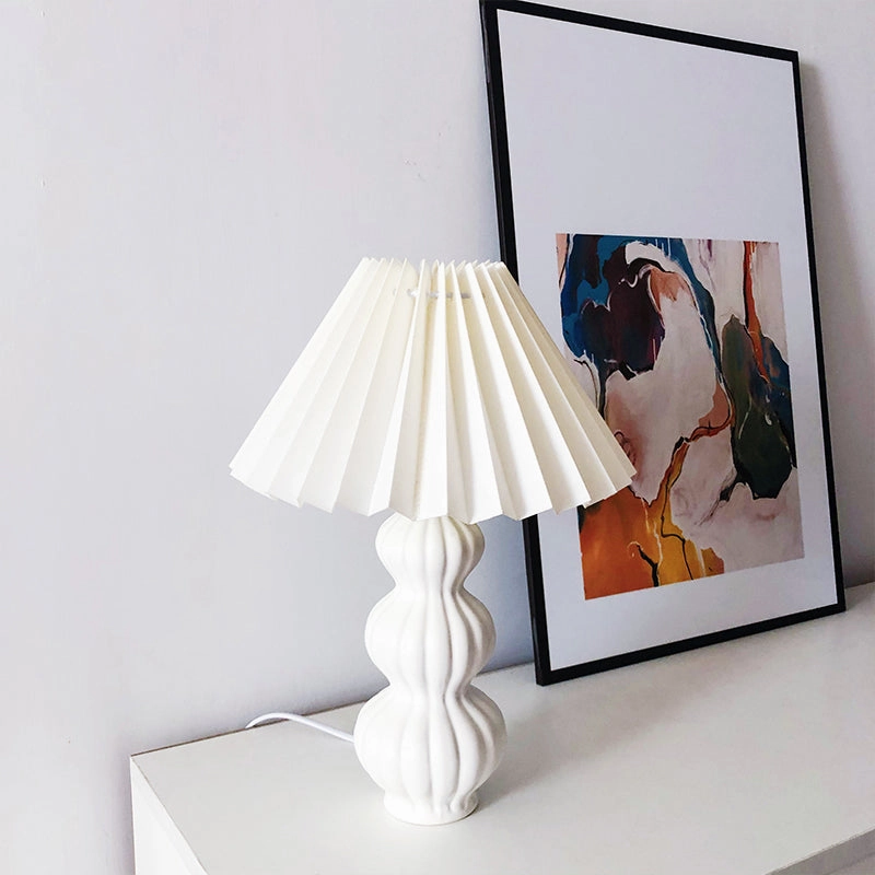 Luna Pleated Table Lamp