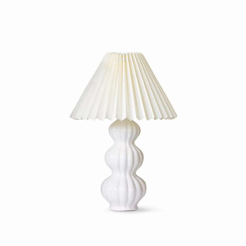 Luna Pleated Table Lamp weatherproof outdoor lamp