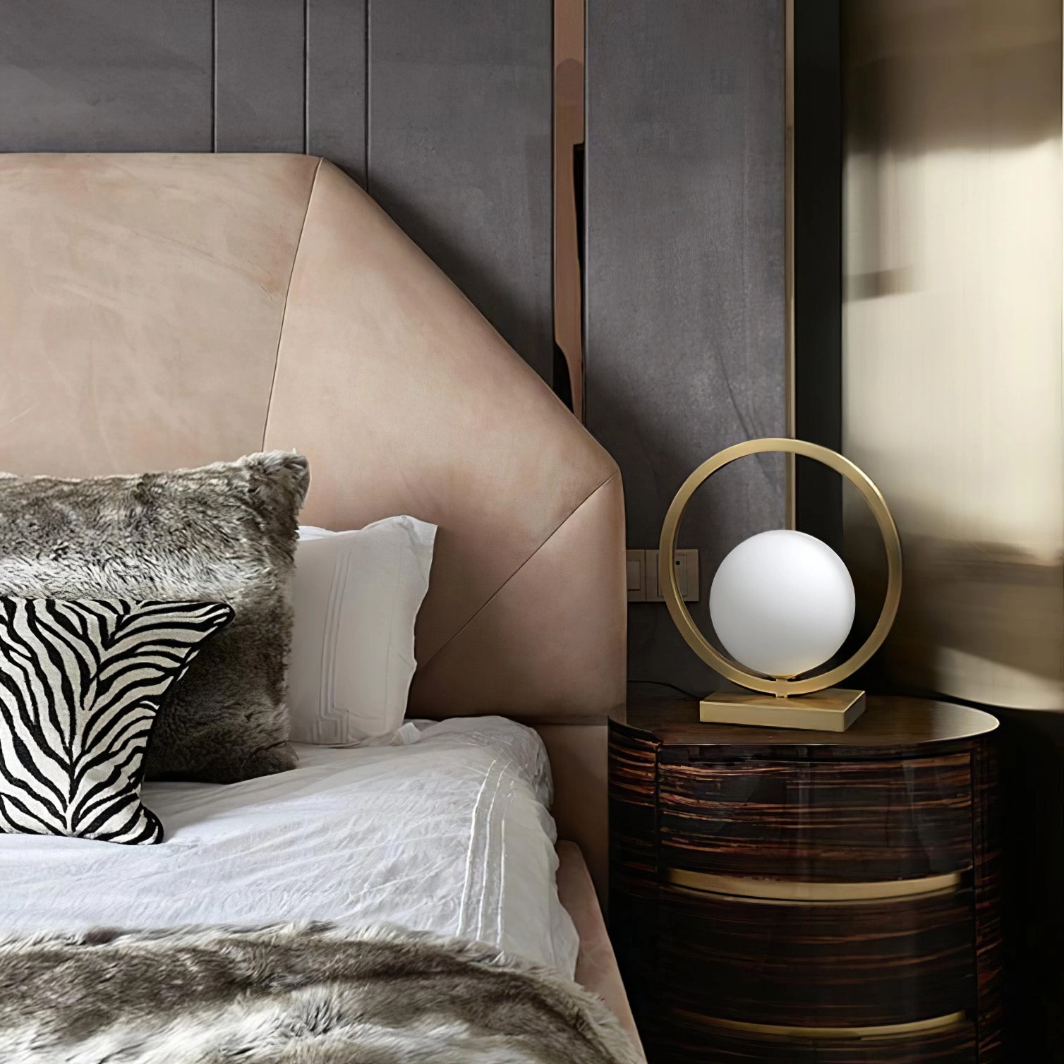 Lunar Brass Table Lamp