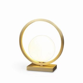 Lunar Brass Table Lamp weatherproof outdoor lamp