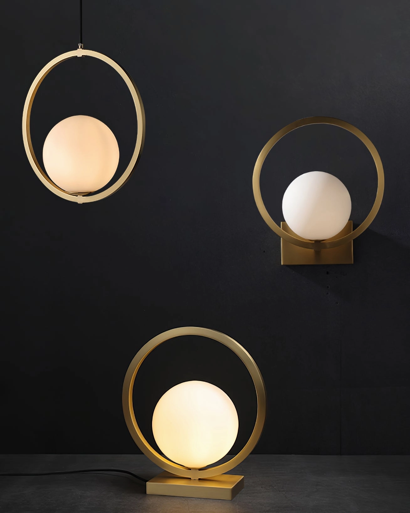 Lunar Brass Table Lamp