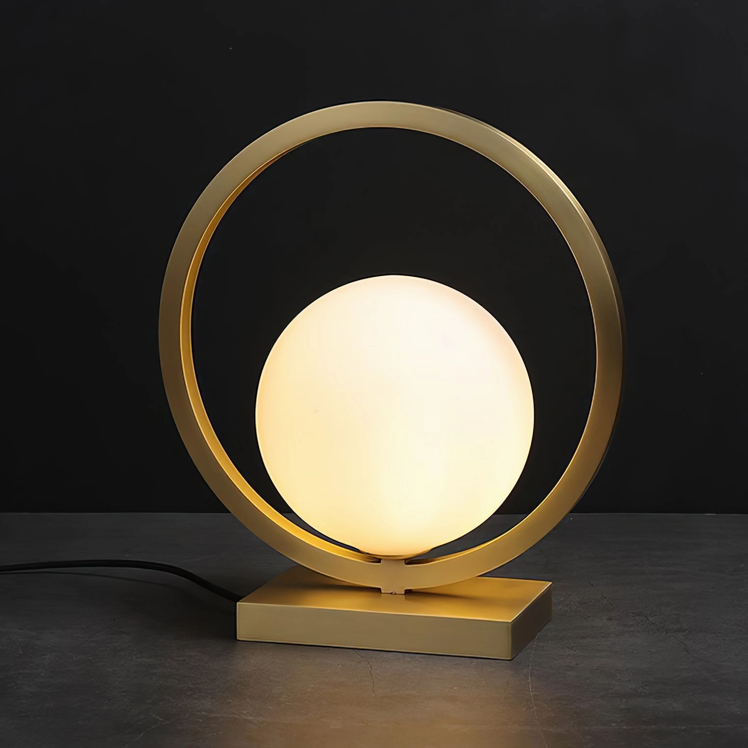 Lunar Brass Table Lamp