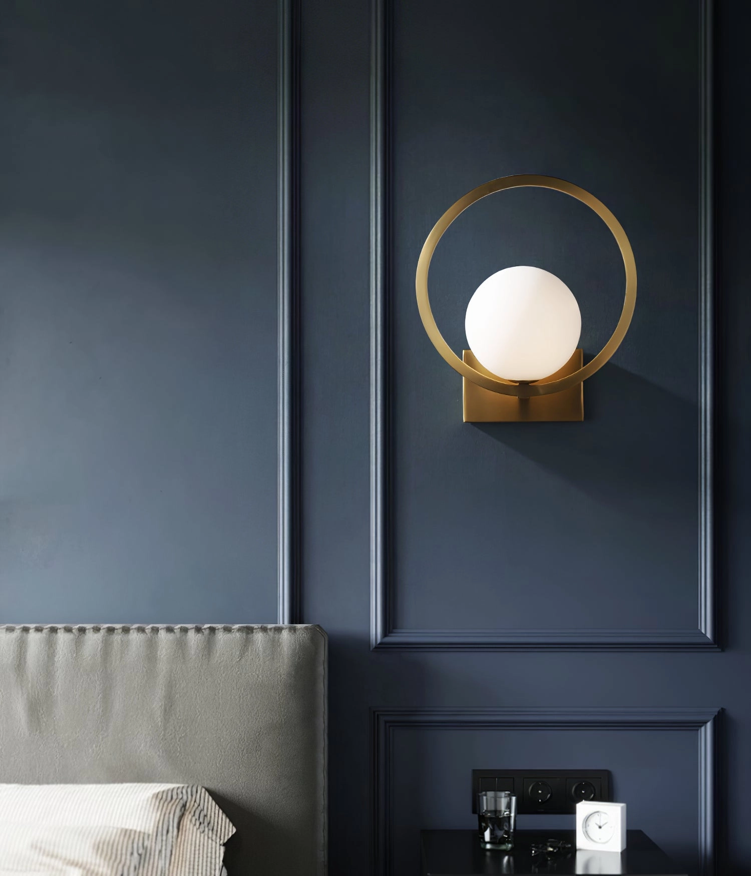 Lunar Brass Wall Lamp