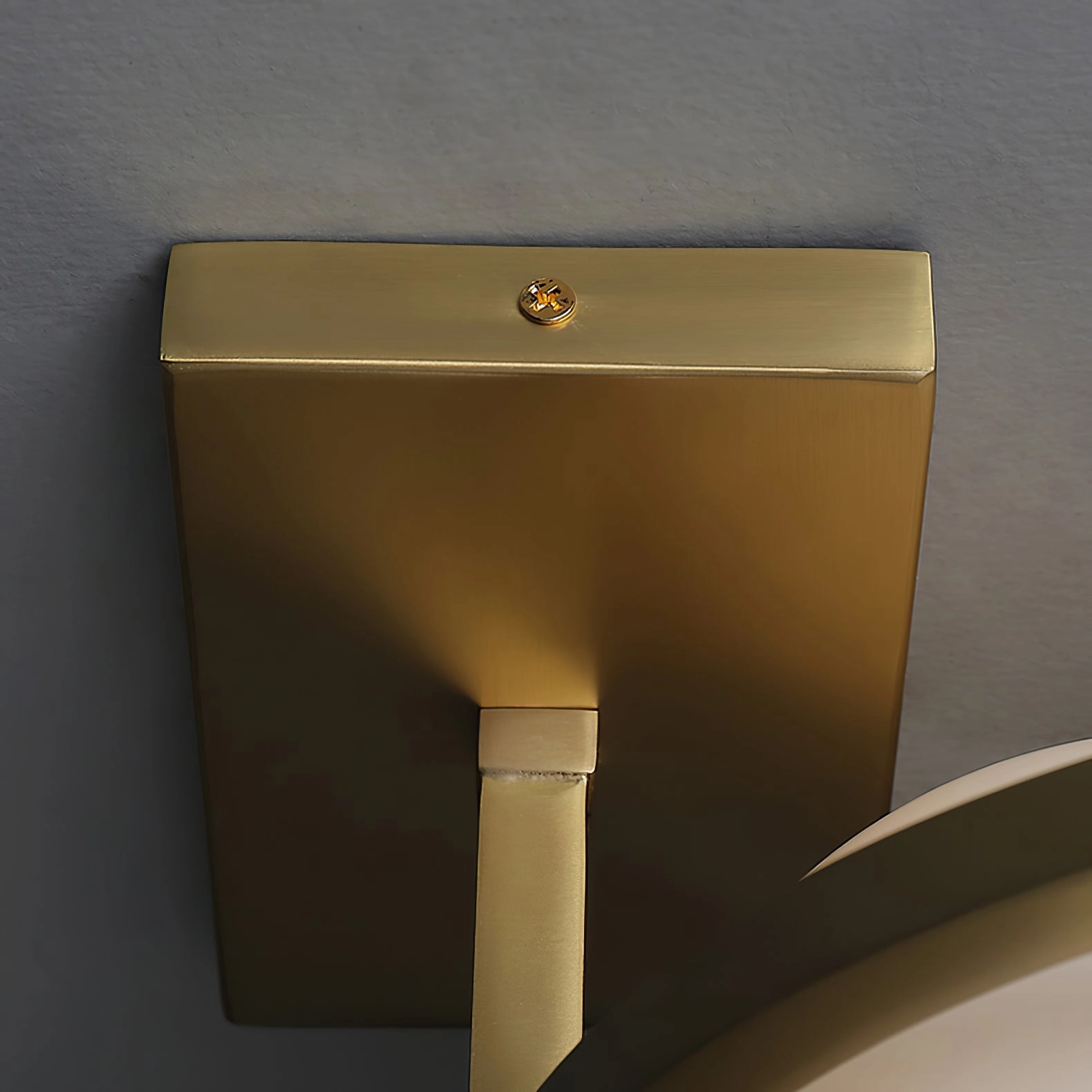 Lunar Brass Wall Lamp