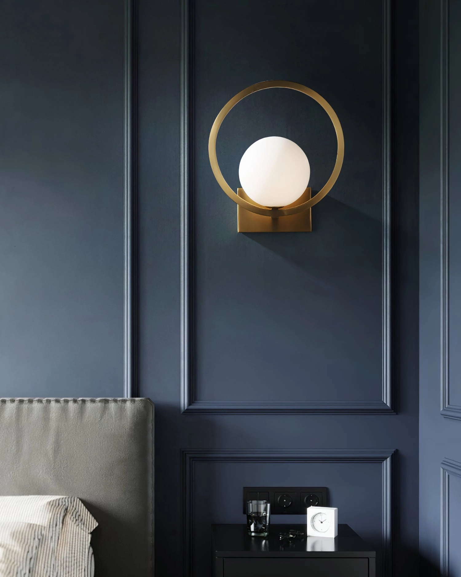 Lunar Brass Wall Lamp