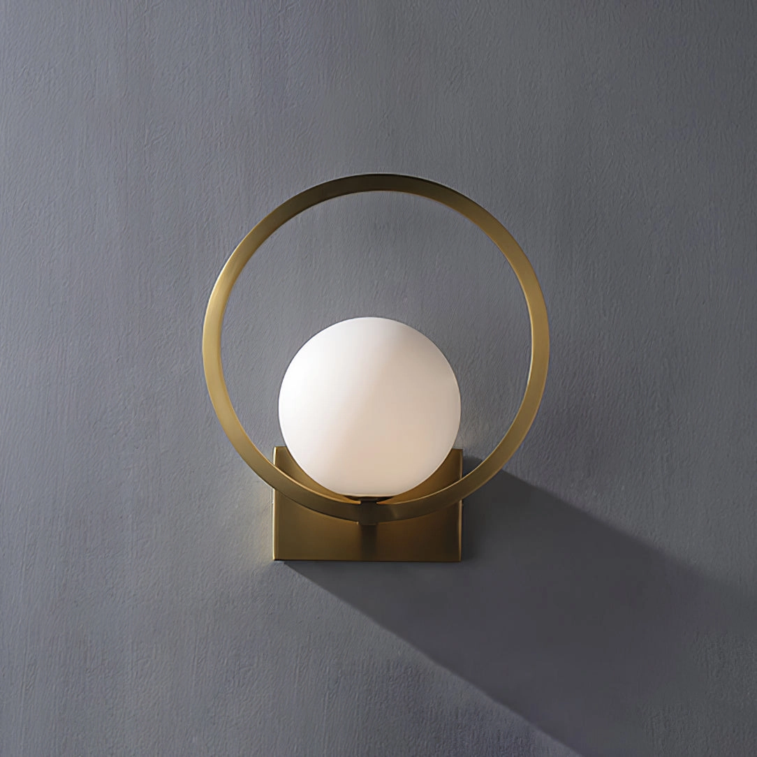 Lunar Brass Wall Lamp