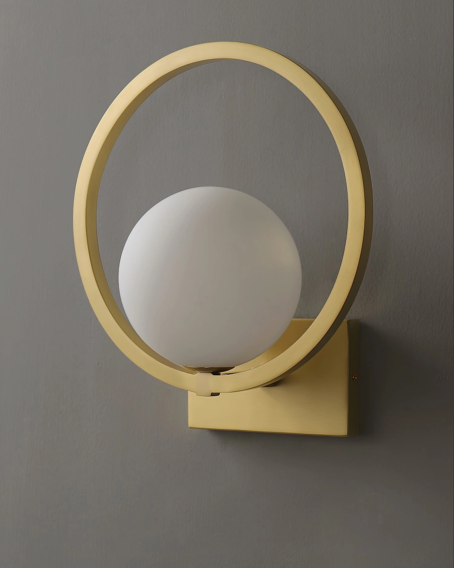 Lunar Brass Wall Lamp