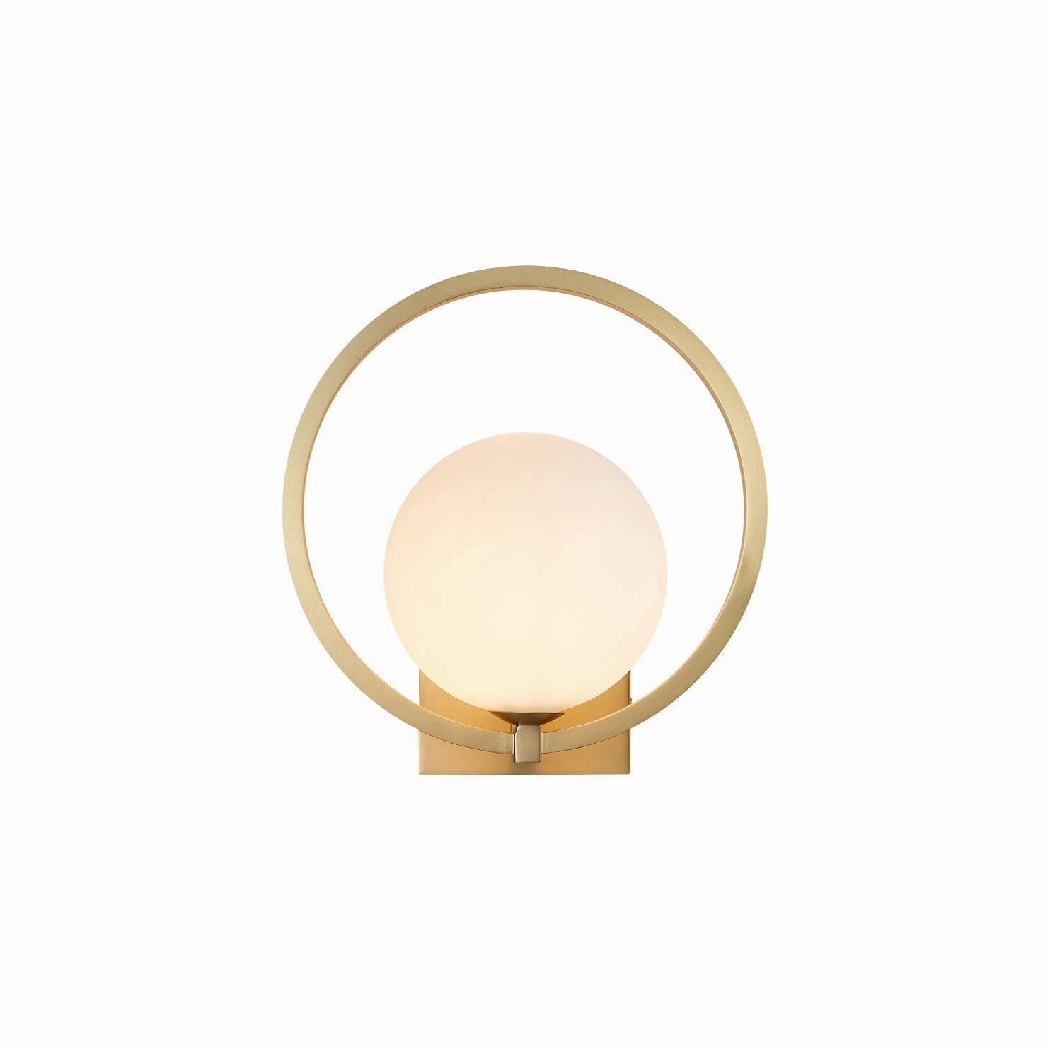 Lunar Brass Wall Lamp