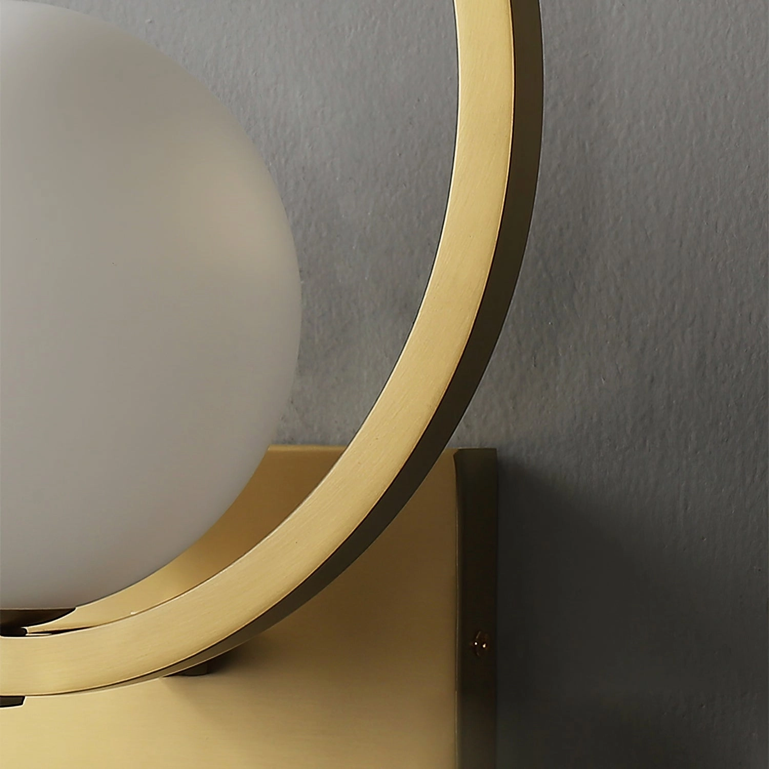 Lunar Brass Wall Lamp
