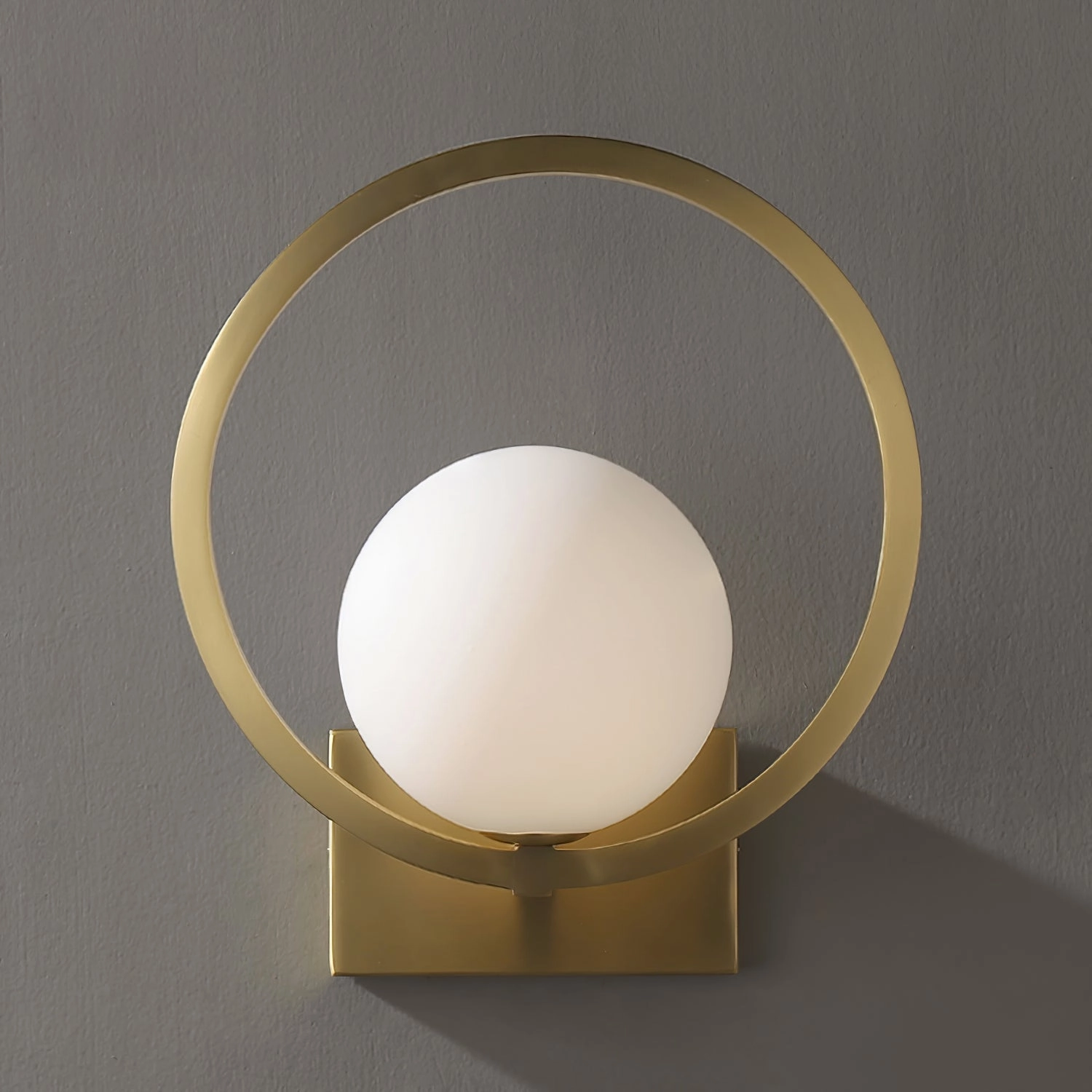 Lunar Brass Wall Lamp