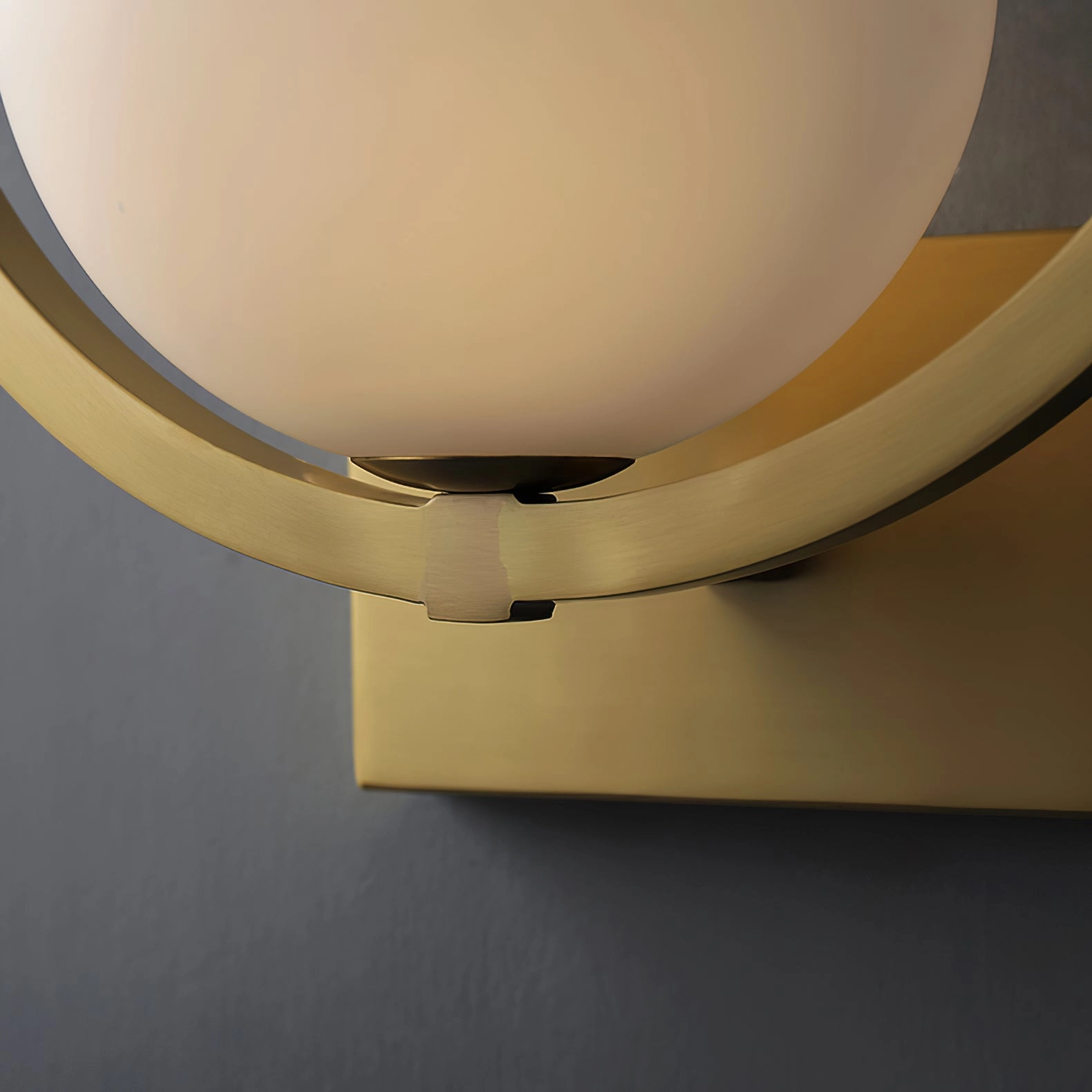 Lunar Brass Wall Lamp
