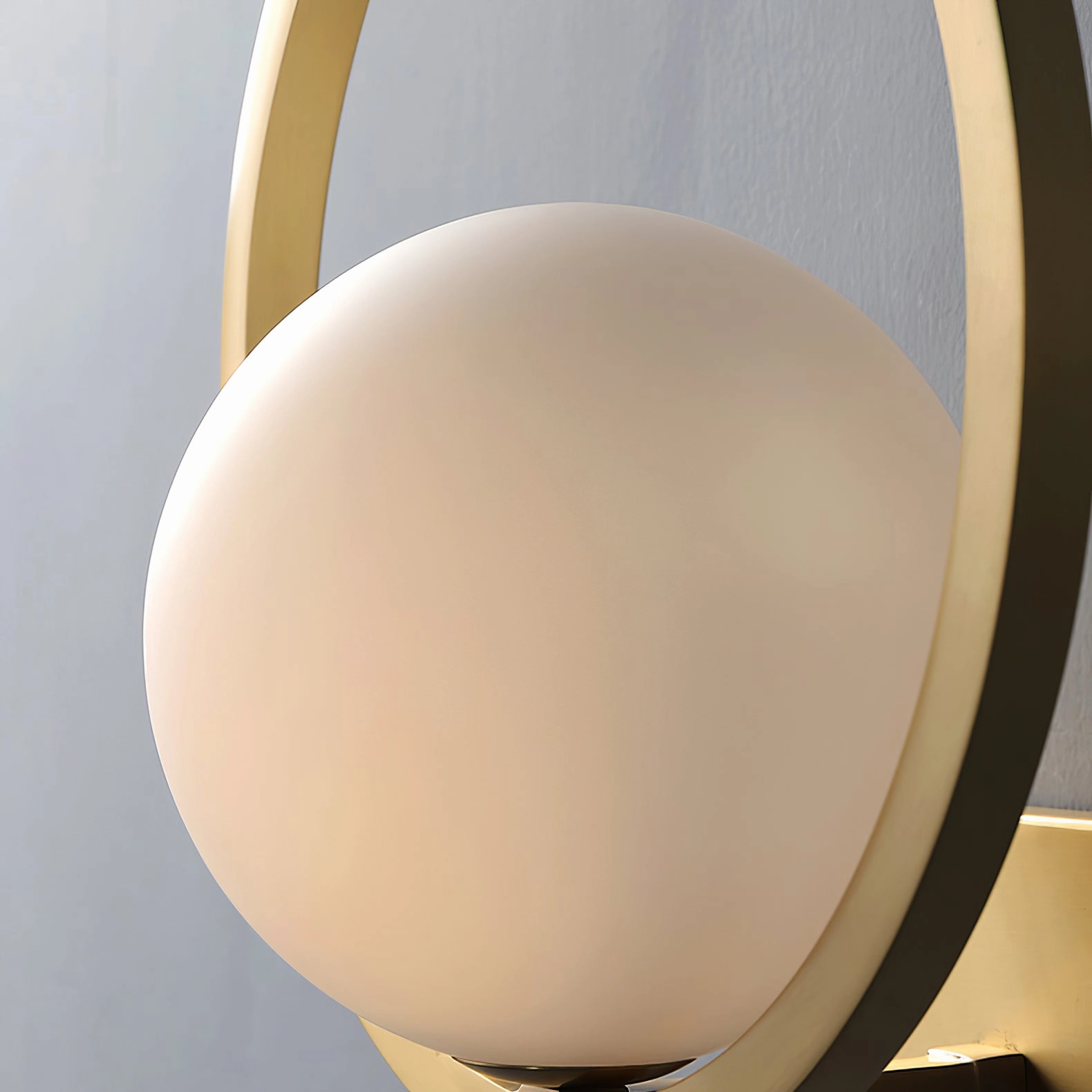 Lunar Brass Wall Lamp