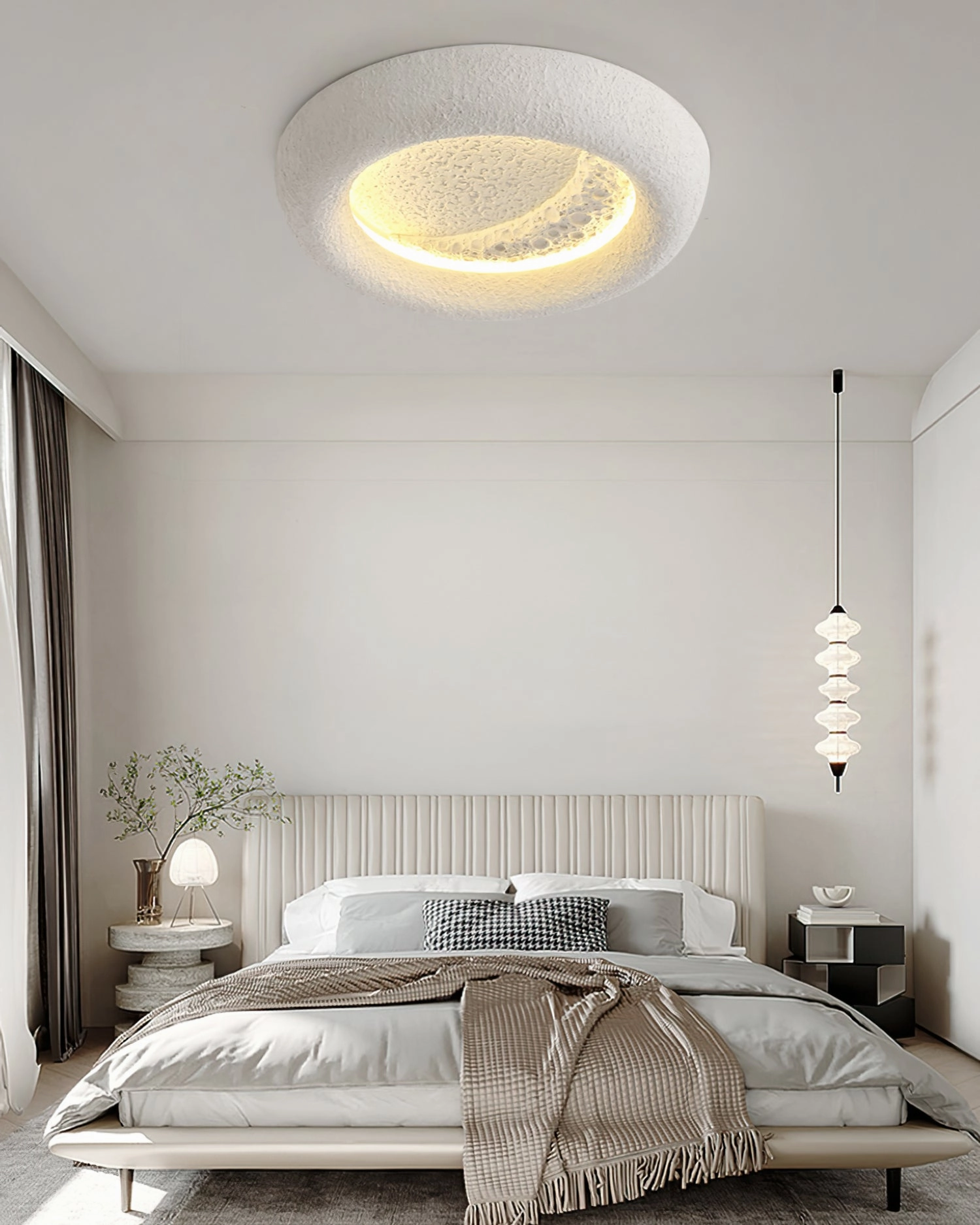 Lunar Glow Ceiling Lamp