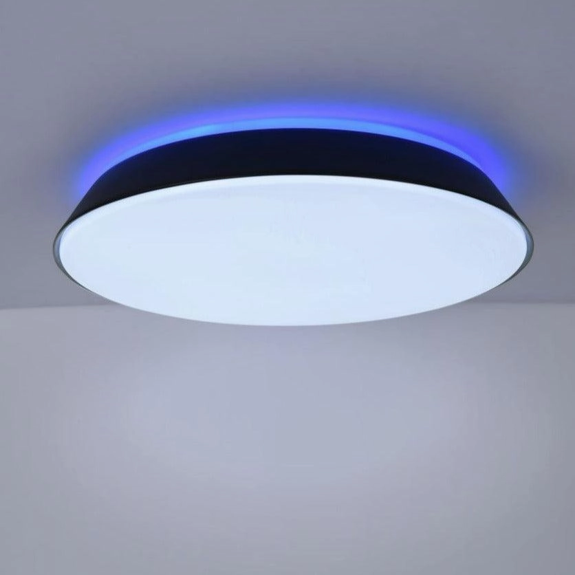 Lutec Painter LED Grey Flush Ceiling Light
