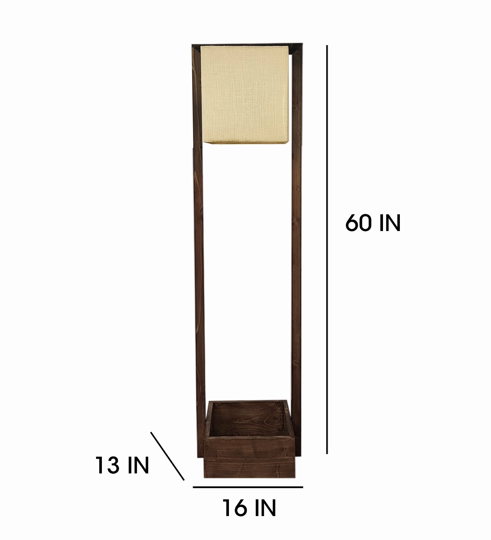 Lyon Wooden Floor Lamp
