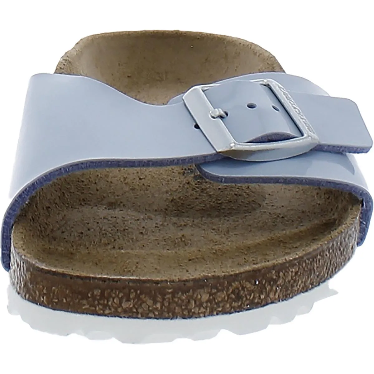 Madrid BS Womens Patent Leather Cork Slide Sandals