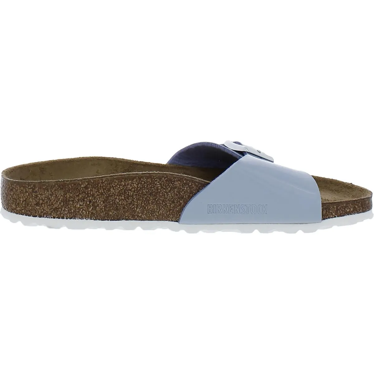 Madrid BS Womens Patent Leather Cork Slide Sandals