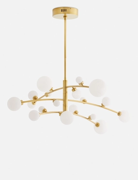 Maser Chandelier by Arteriors modern floor lamp