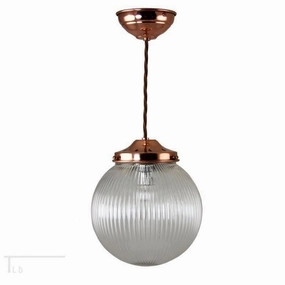 Medium Prismatic Globe Art Deco Ceiling Light Kansa PRISM826 white ceiling lamp