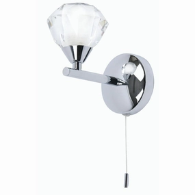 Meissa Chrome Finish Bathroom Wall Light vintage desk lamp