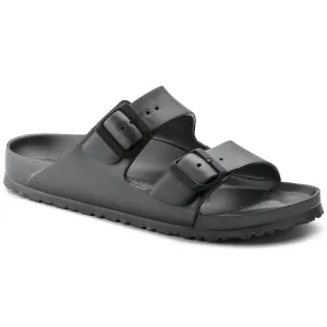 Men's Eva Regular Footbed Sandals In Metallic Anthracite