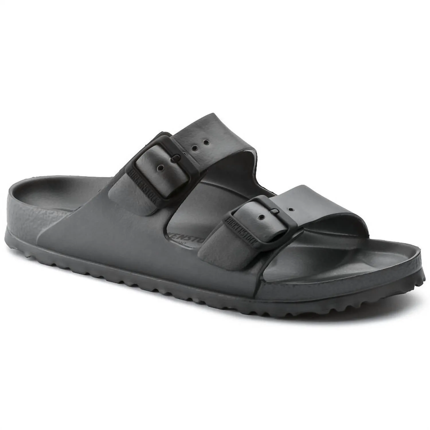 Men's Eva Regular Footbed Sandals In Metallic Anthracite
