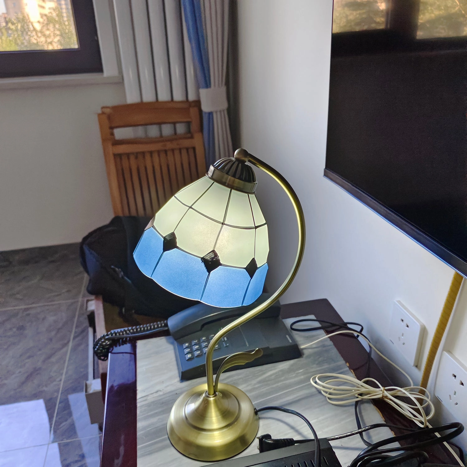 Mica Table Lamp
