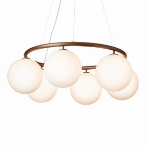 Miira 6 Circular Chandelier modern wall mounted lamp