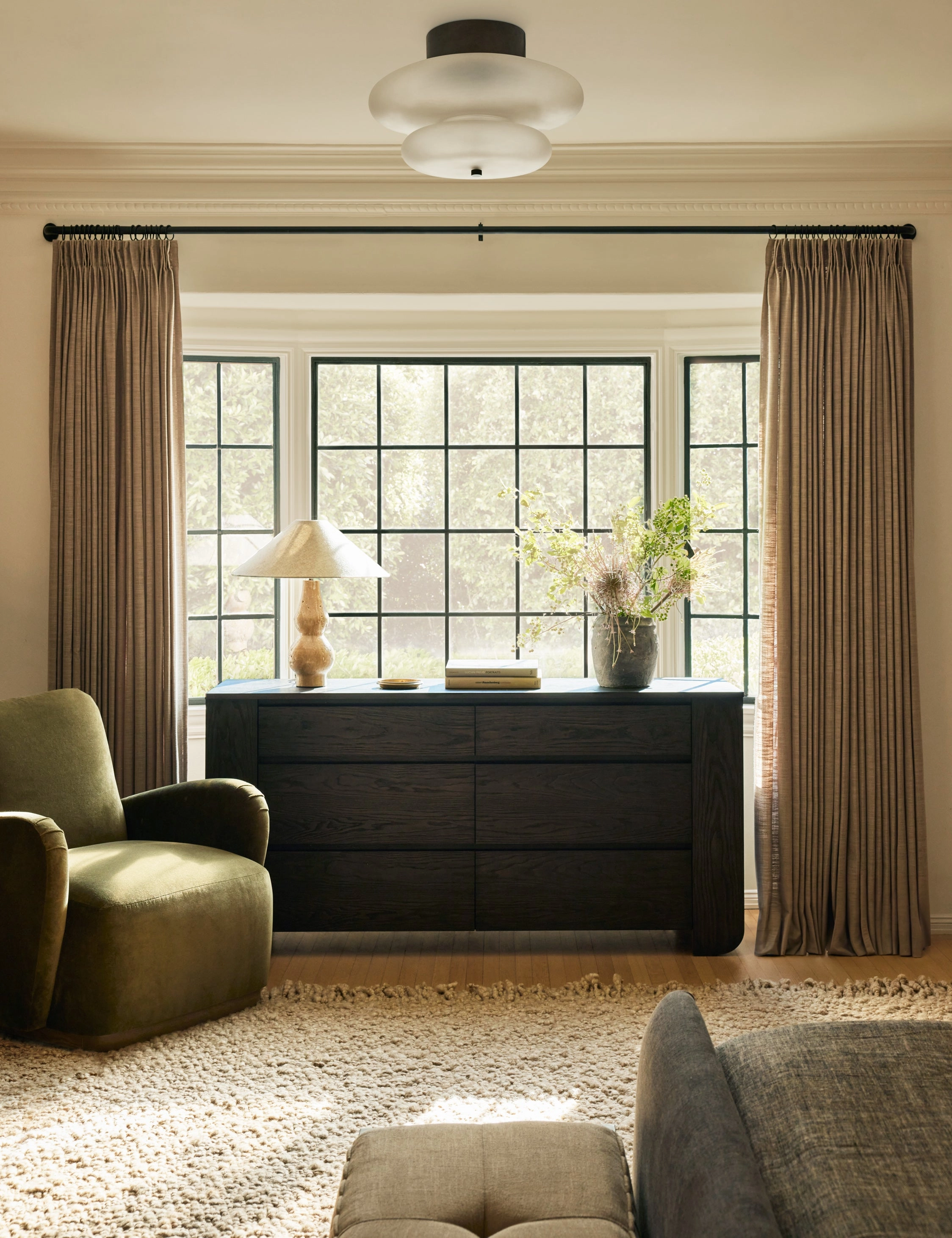 Miru Flush Mount Light by DISC Interiors