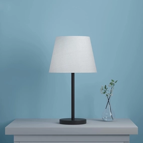 Modern & Sleek Balck Table Lamp 10 Inches decorative ceiling fixture