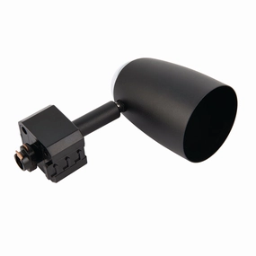 Monte Black Track Head Light 6W weatherproof garden light